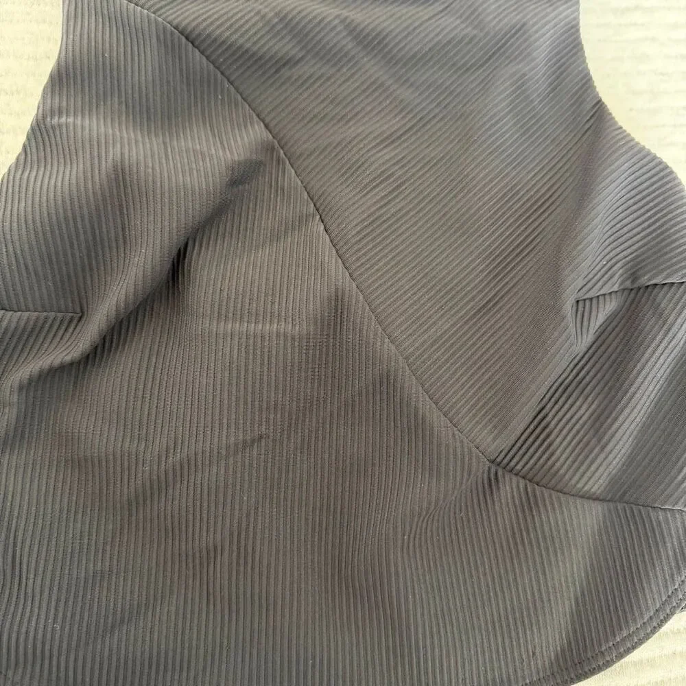 Lululemon Ribbed Longline Yoga Bra Black